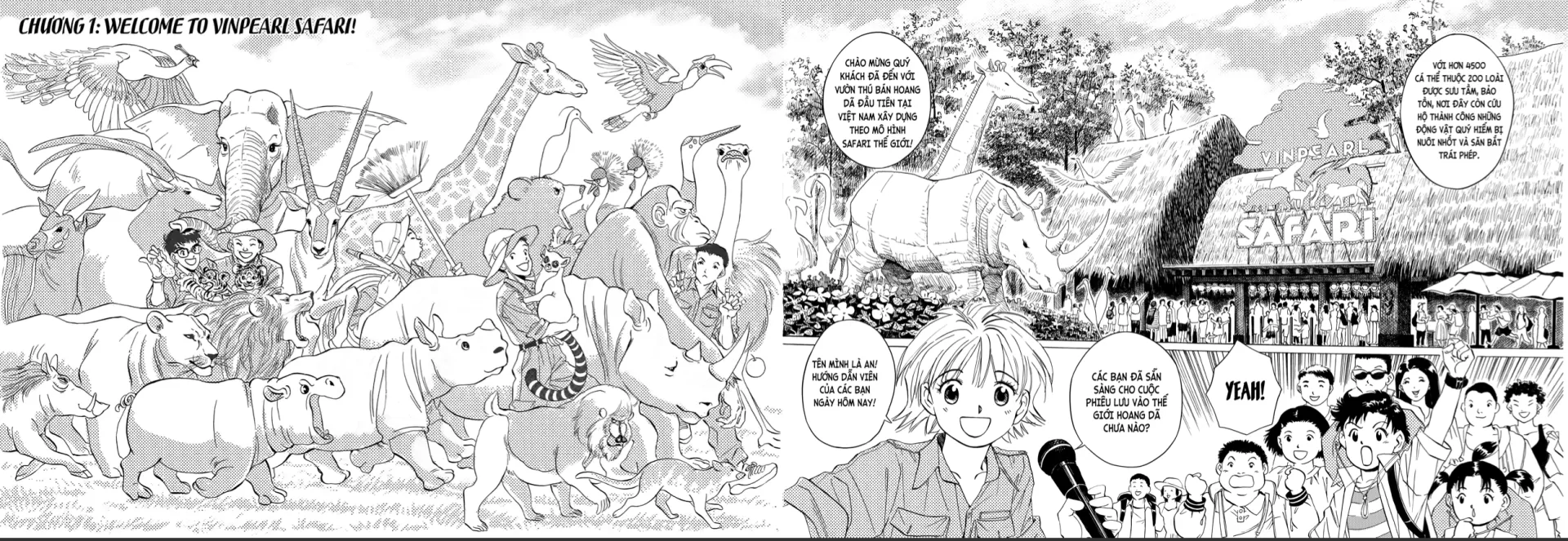 Dự án Comic Vinpearl Safari