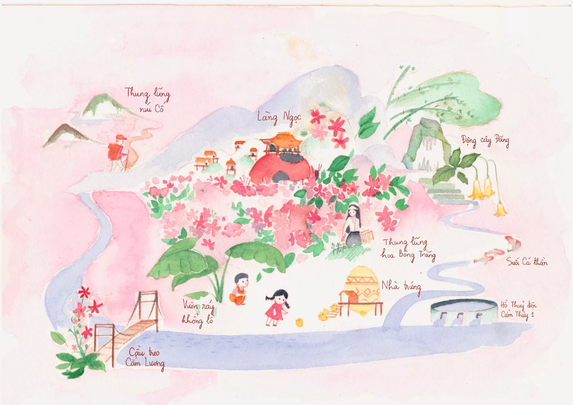 Dự án Khu Nghỉ dưỡng Chăm sóc sức khỏe LUNE VALLEY WELLNESS RETREAT Cẩm Thuỷ, Thanh Hoá