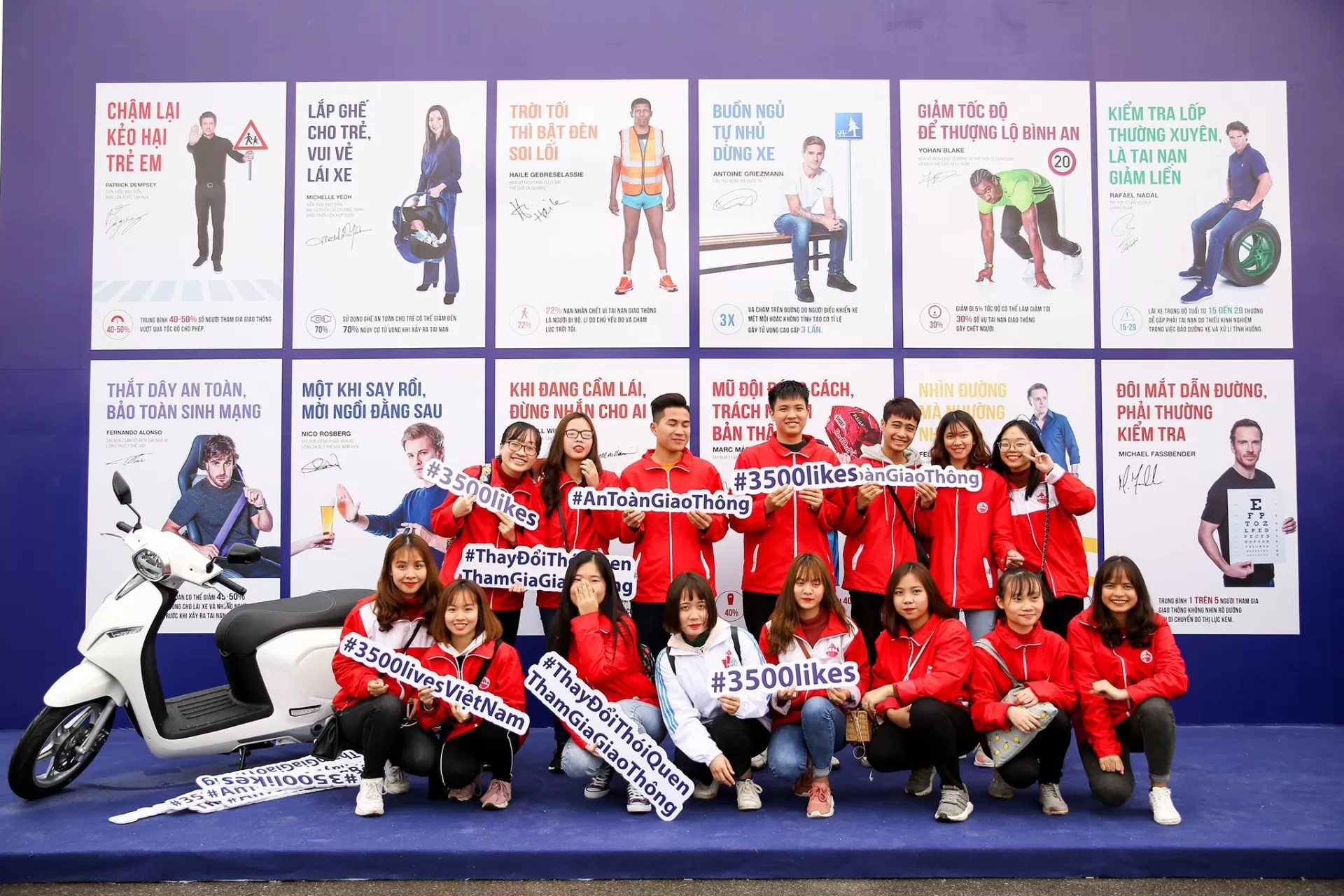 TỔ CHỨC CHIẾN DỊCH #3500 LIVES của Liên Hợp Quốc và FIA tại Việt Nam