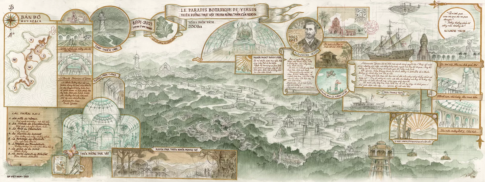 Dự án Khu du lịch sinh thái nghỉ dưỡng LE PARADIS DE YERSIN