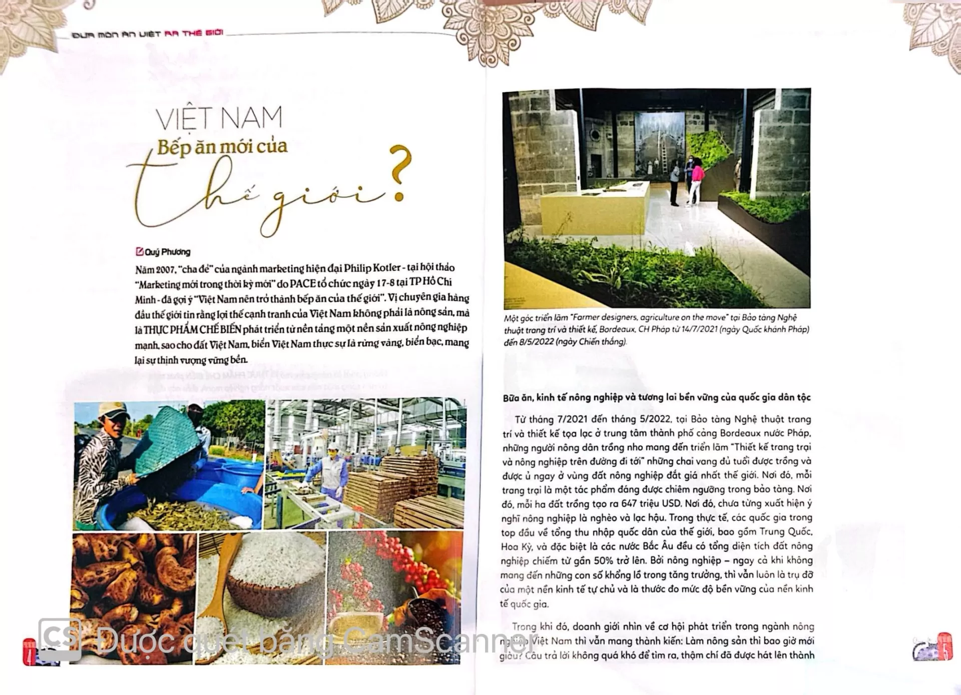 Việt Nam, bếp ăn mới của thế giới?