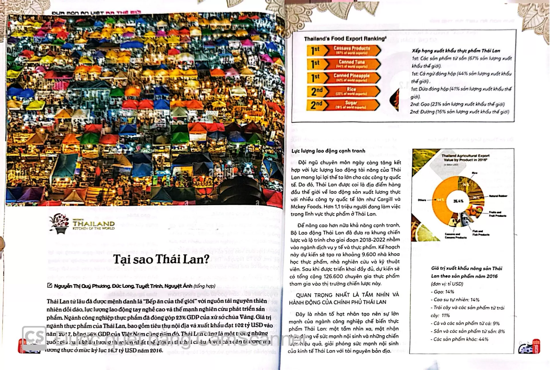 Tại sao Thái Lan?