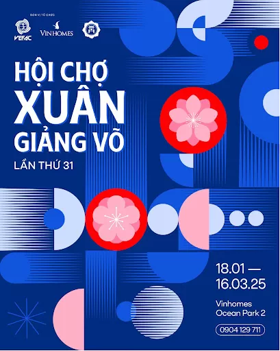 Hội chợ Xuân Giảng Võ 2025