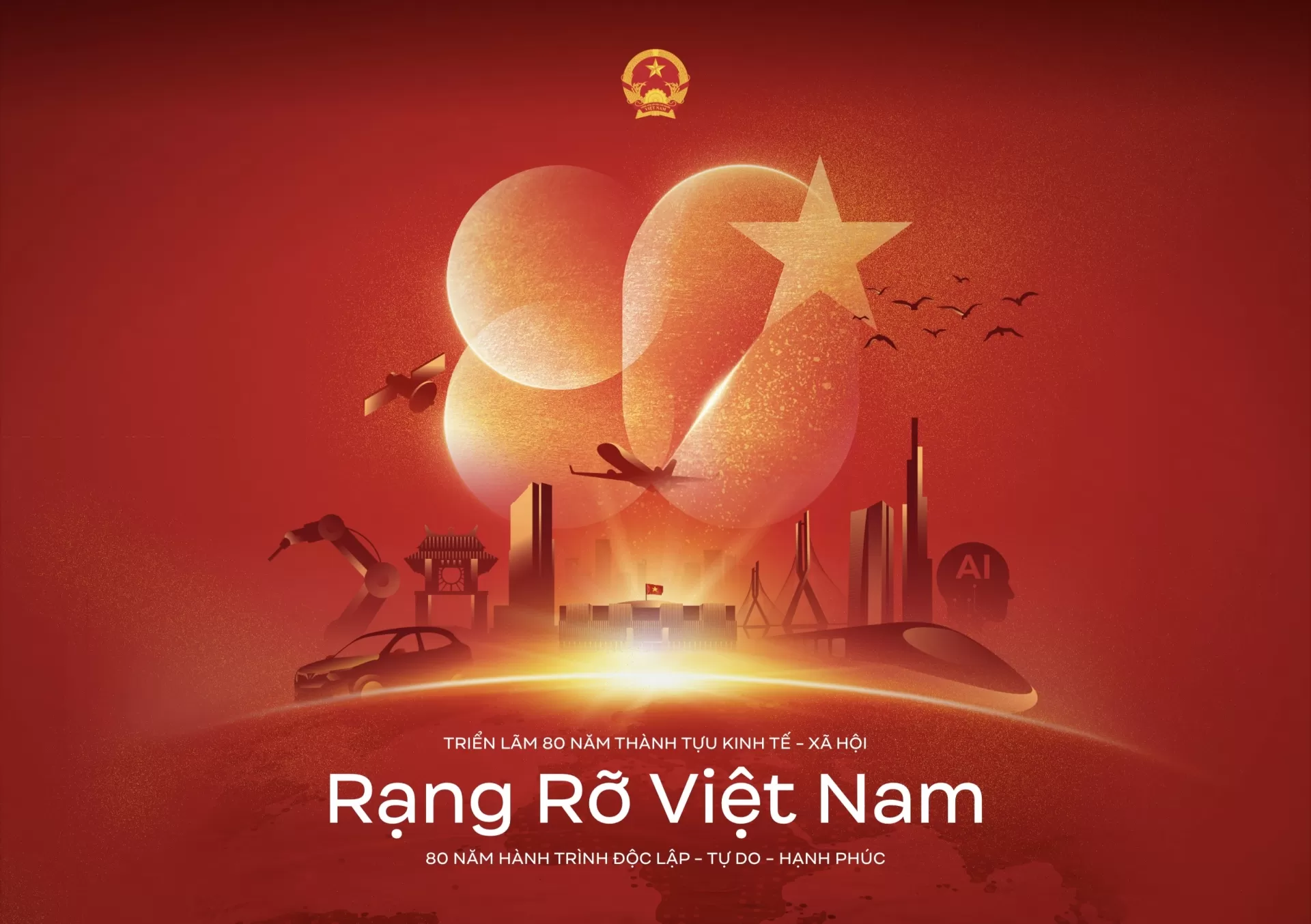 Triển lãm Thành Tựu Đất Nước 80 năm Hành trình Độc lập – Tự do – Hạnh phúc